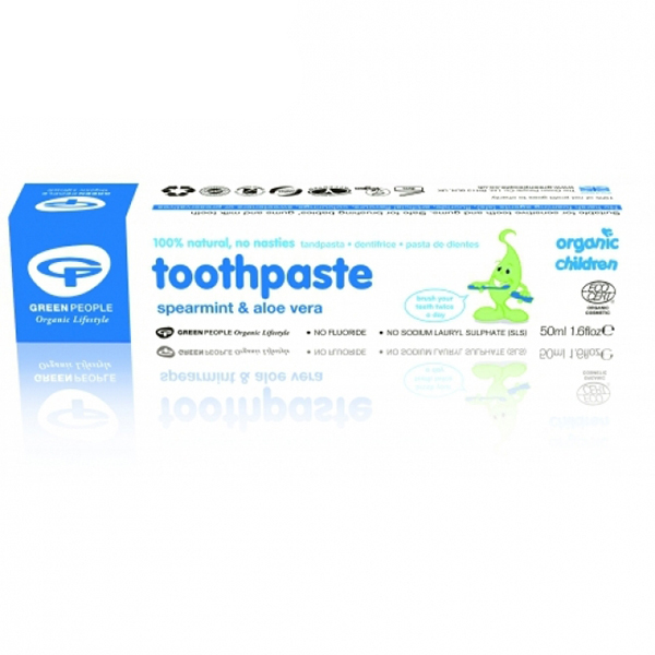 Pasta de dinti cu menta si aloe vera (pt copii) BIO - 50 ml imagine produs 2021 Texacom